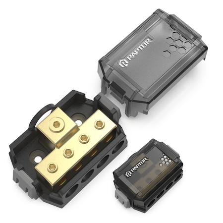 Raptor 1 4GA TO 4 8GA DIST BLK RDB1